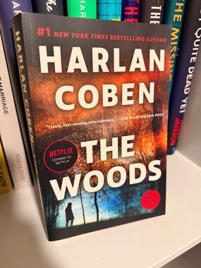Harlan Coben "The Woods" Paperback Novel - Multicolor Cover